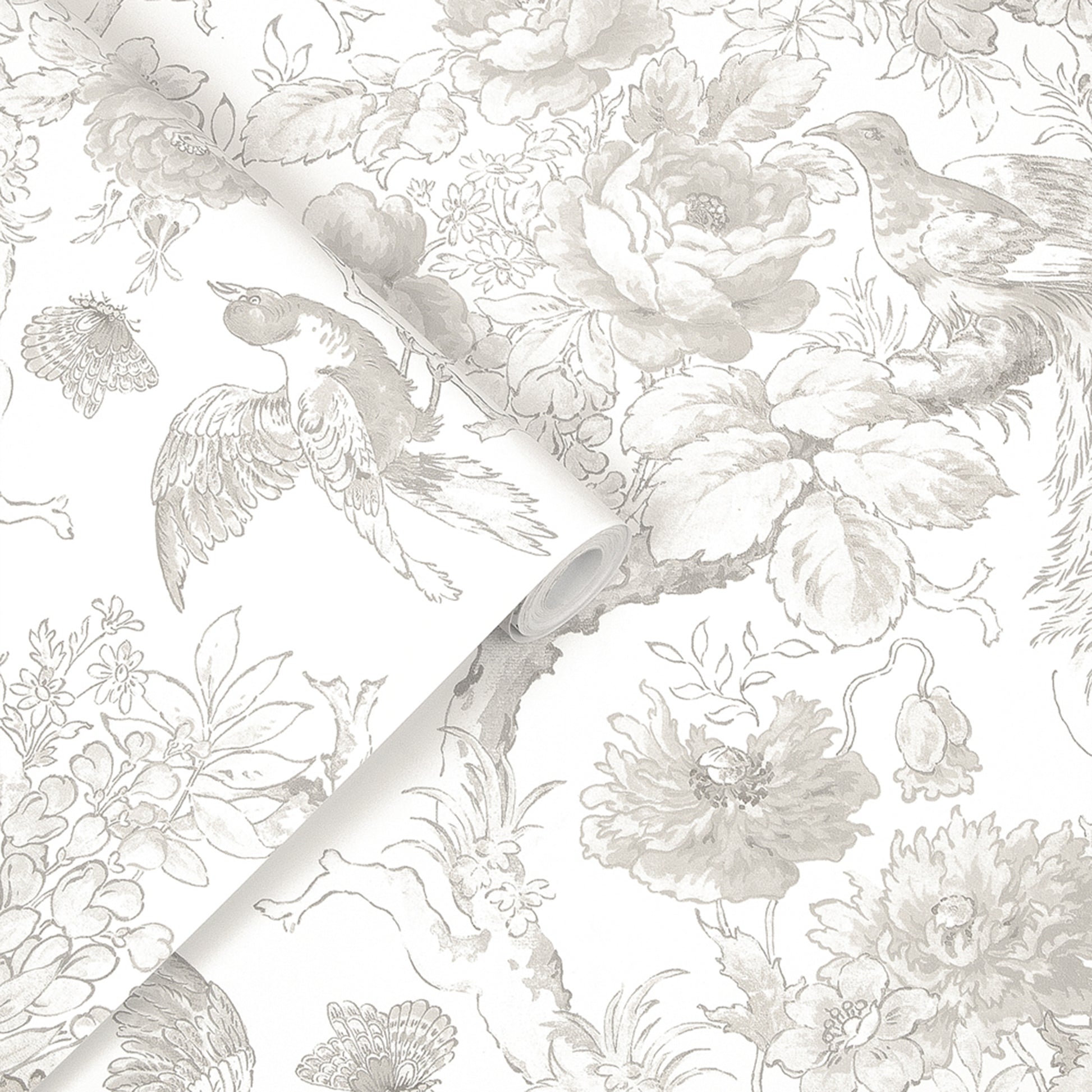 Purchase Laura Ashley Wallpaper Pattern 117805 Birtle Dove Grey