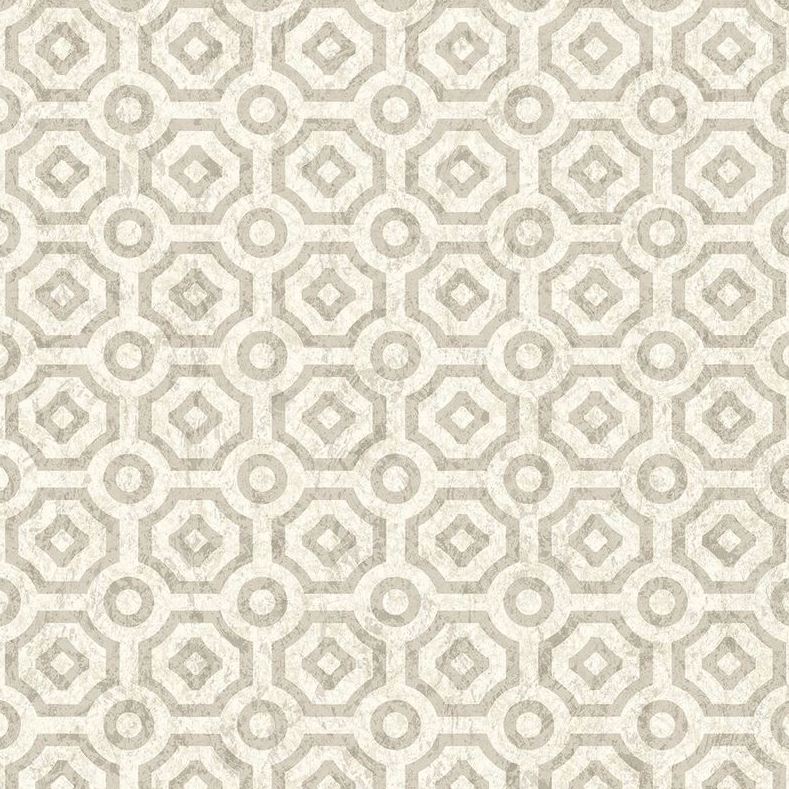 Sample 118/10023 Queen S Quarter Beige Geometric Cole and Son Wallpaper