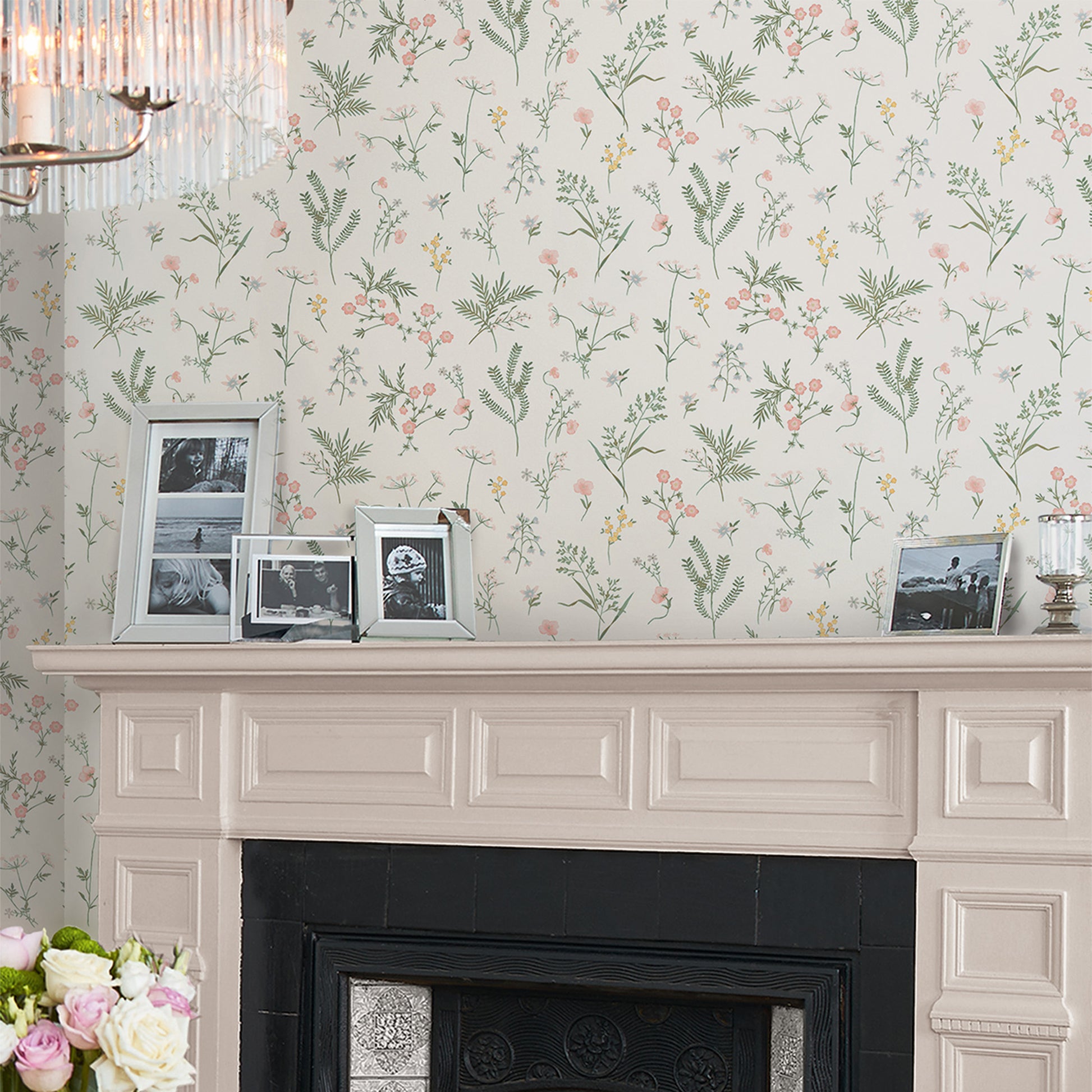 Purchase Laura Ashley Wallpaper Product 118480 Crosswell Coral Pink