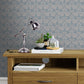 Purchase Laura Ashley Wallpaper SKU# 118489 Margam Newport Blue