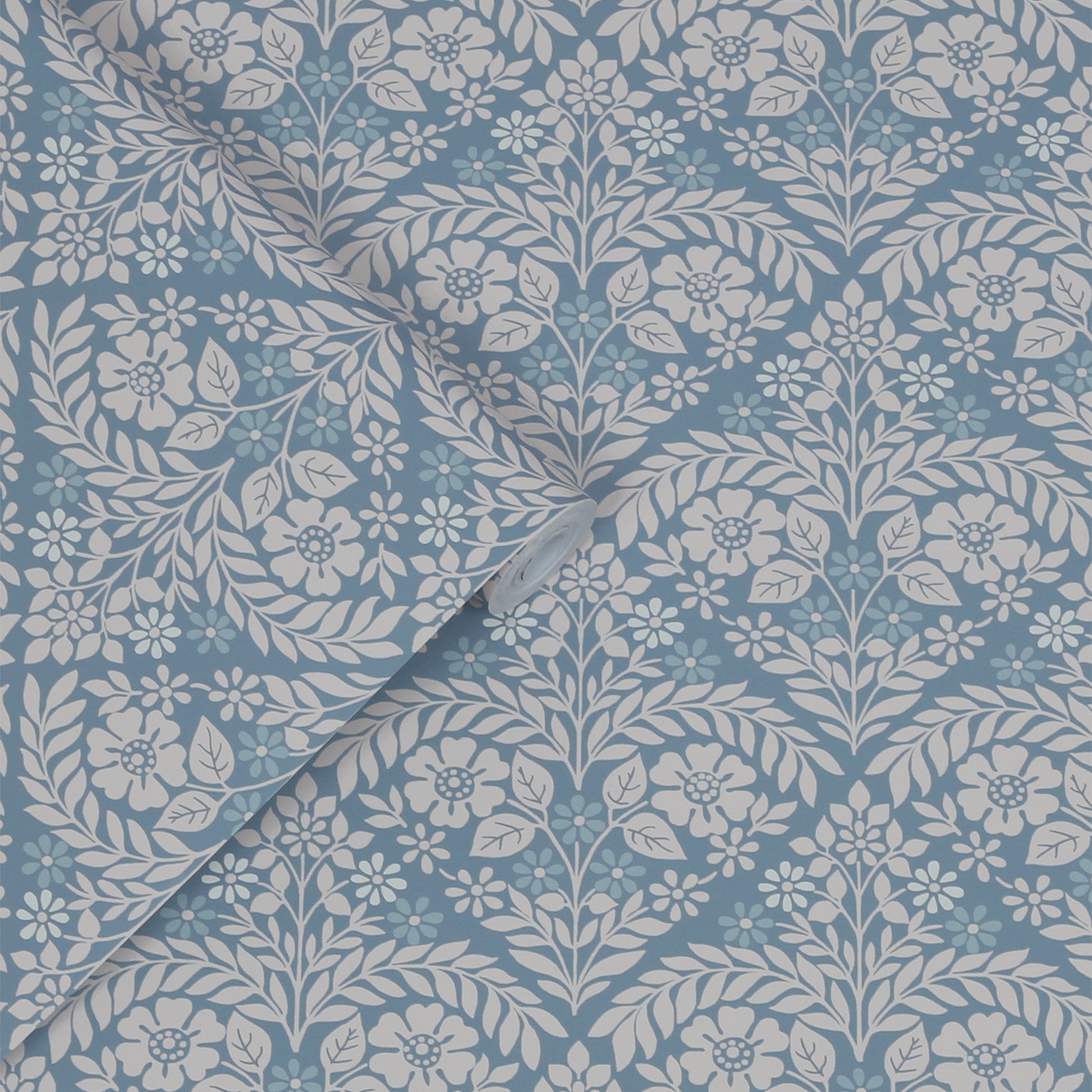 Purchase Laura Ashley Wallpaper SKU# 118489 Margam Newport Blue