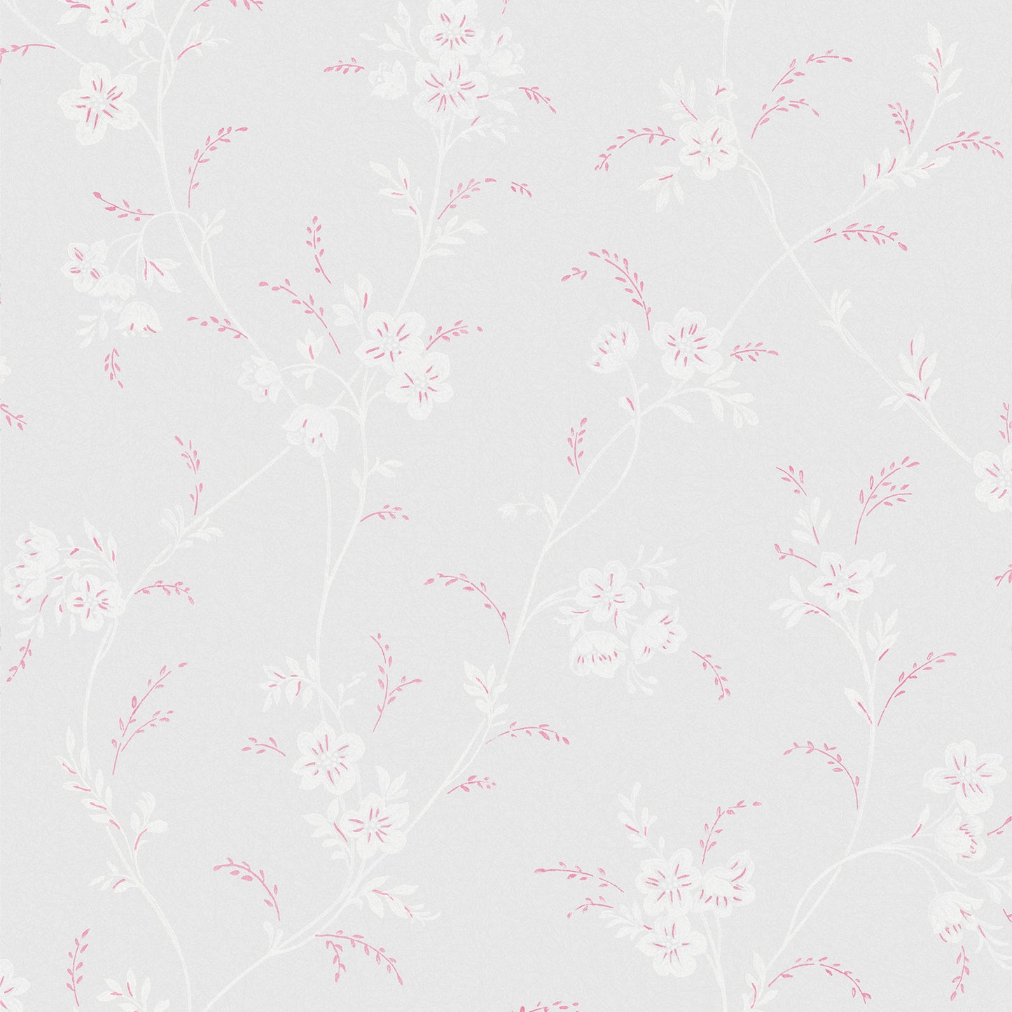 Purchase Laura Ashley Wallpaper Pattern 118493 Eva Floral Sugared Grey