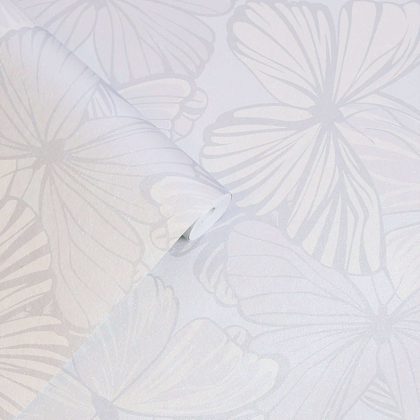 Purchase Laura Ashley Wallpaper Item# 118496 Butterfly Garden Sugared Grey