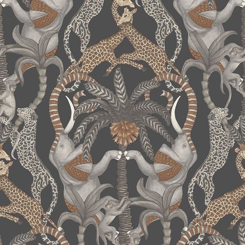 Sample 119/2009 Safari Totem Gngr and Tp/Chrcl Novelty Cole and Son Wallpaper