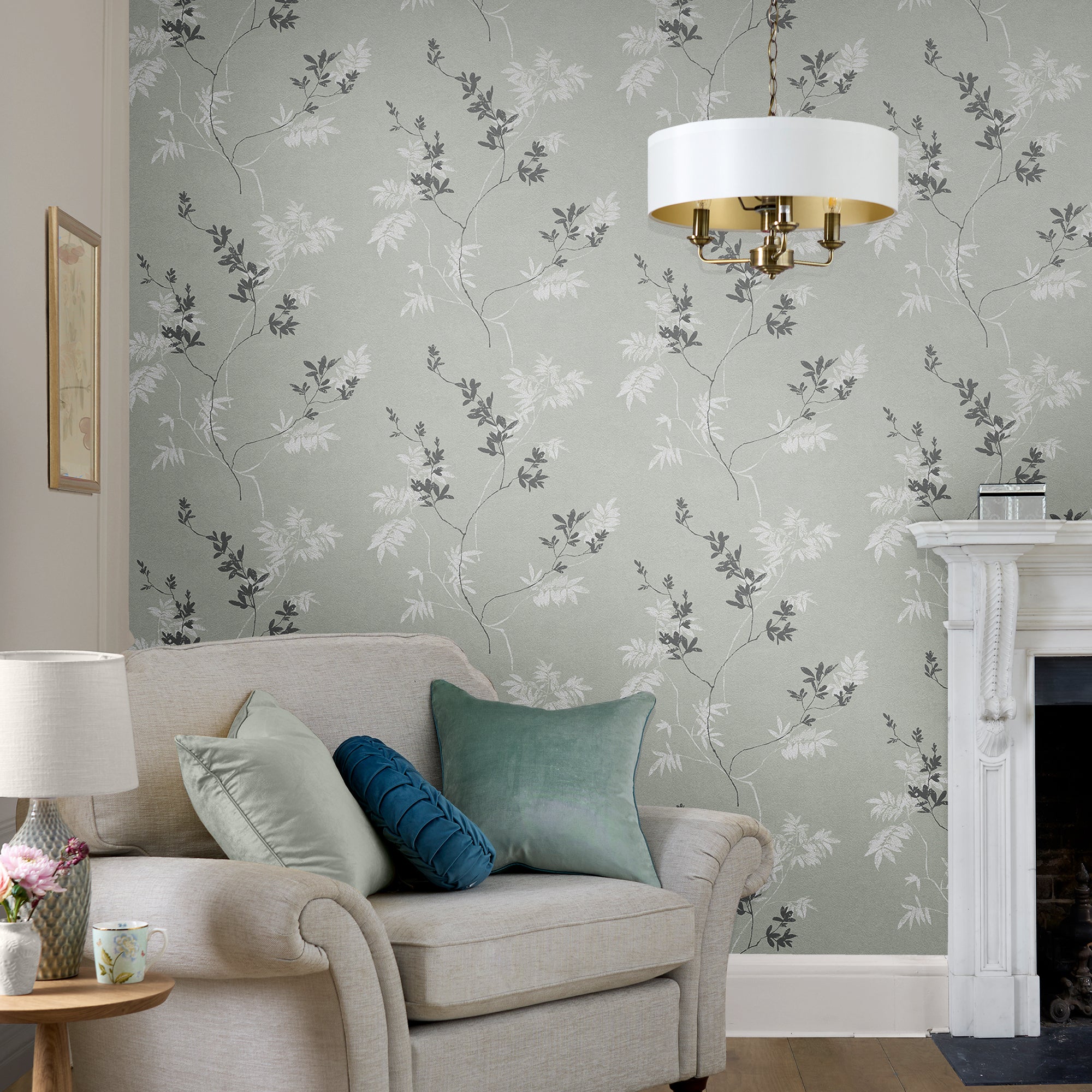 Laura Ashley Mari Wallpaper - Thumbnail 2