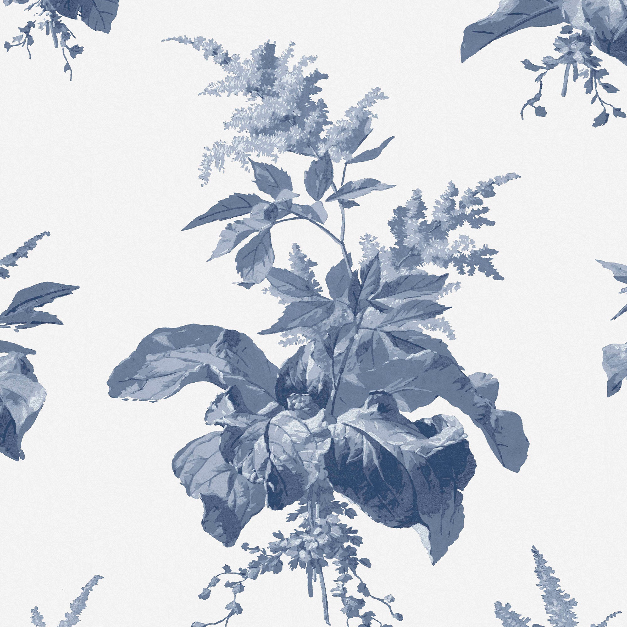 119851 | Narberth Midnight Seaspray Blue Removable - Laura Ashley Wall