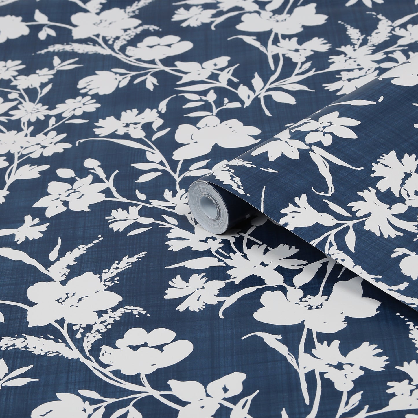 Purchase Laura Ashley Wallpaper Product 119854 Rye Midnight Seaspray Blue Removable