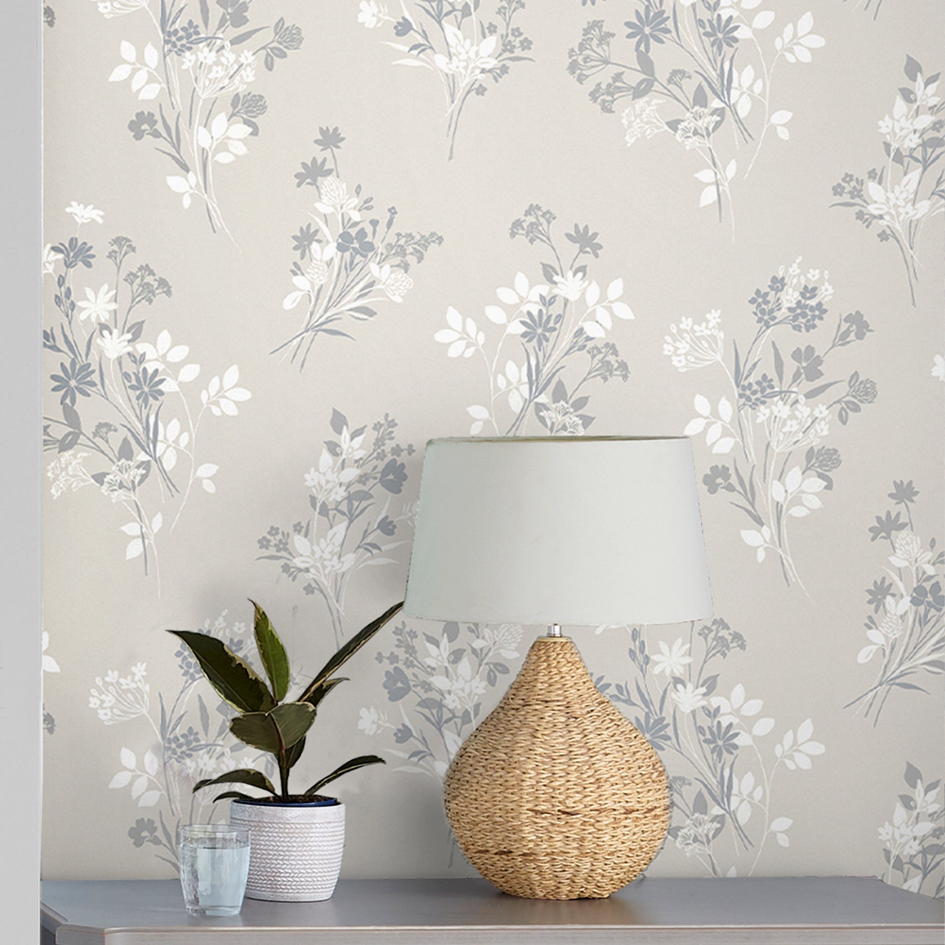 Purchase Laura Ashley Wallpaper Product# 119856 Igerna Natural Removable