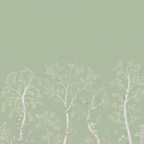Sample - 120/6021S | Seasonal Woods, The Gardens Vol I - Cole & Son Wallpaper