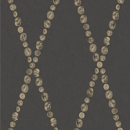 Purchase 123/4018 Cammei, Black Diamond - Cole & Son Wallpaper - 123/4018.Cs.0