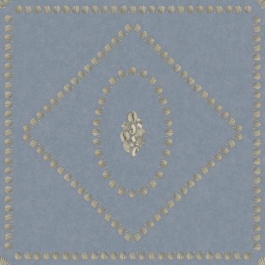 Purchase 123/5022 Conchiglie, Blue Geometric - Cole & Son Wallpaper - 123/5022.Cs.0