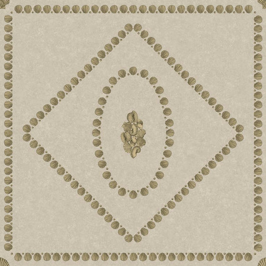 Purchase 123/5025 Conchiglie, Gold Geometric - Cole & Son Wallpaper - 123/5025.Cs.0