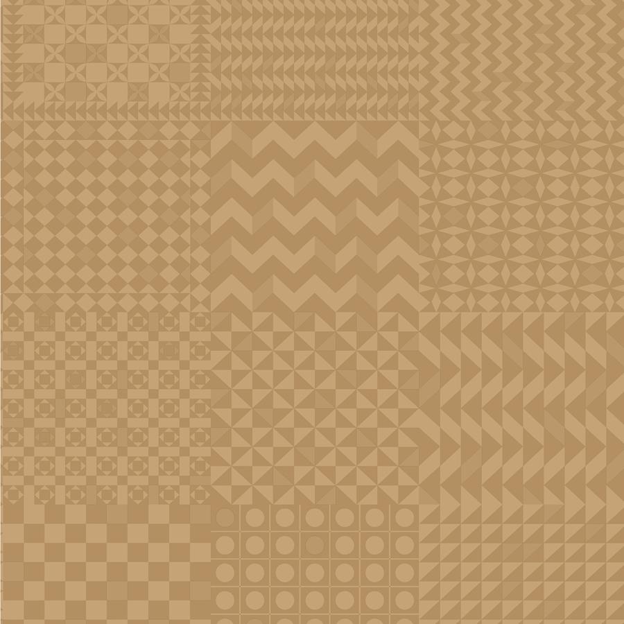 Sample - 123/7035 | Geometrico, Gold Geometric - Cole & Son Wallpaper - 123/7035.Cs.0