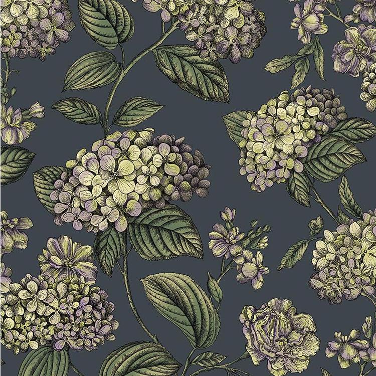 Purchase 123/8042 Ramo Di Ortensia, Blue Botanical - Cole & Son Wallpaper - 123/8042.Cs.0