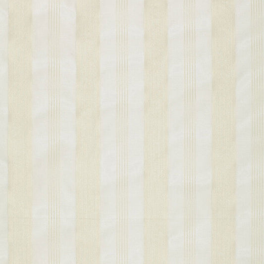 Save 12420 Chantal Striped Sheer Ivory by Schumacher Fabric
