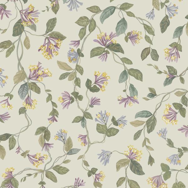 Sample - 124/3020 | Flora, Lilac Floral - Cole & Son Wallpaper