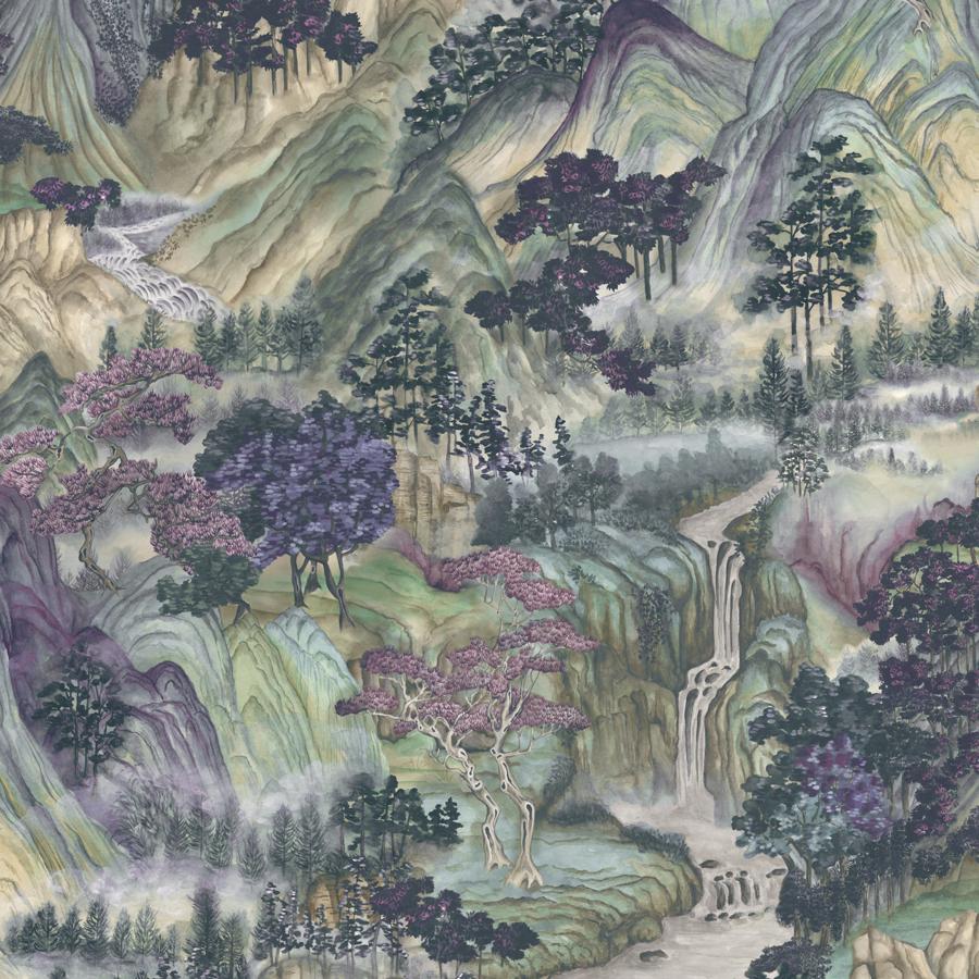 Purchase 126/11039 Mountainscape, Original Chinoiserie - Cole & Son Wallpaper