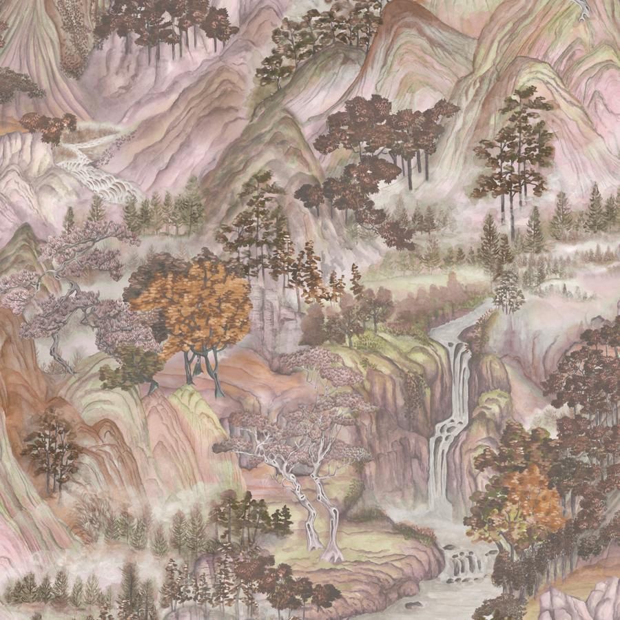 Purchase 126/11042 Mountainscape, Autumnal Chinoiserie - Cole & Son Wallpaper
