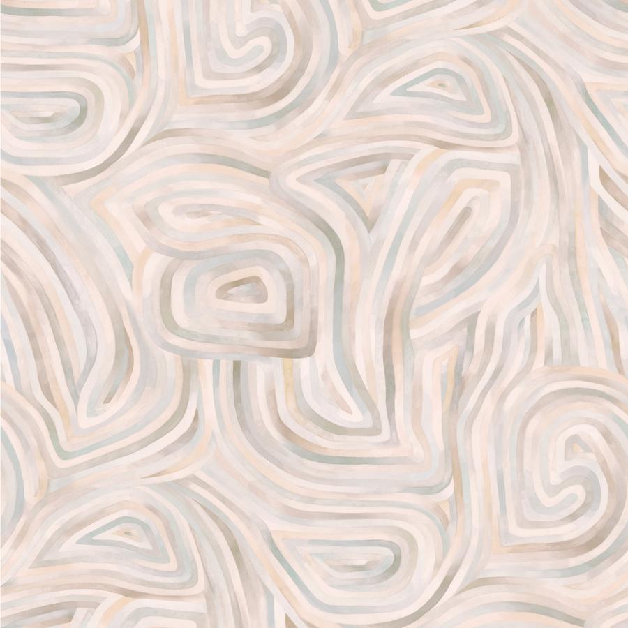 Purchase 126/4010 Kawakubo, Soft Apricot Abstract - Cole & Son Wallpaper