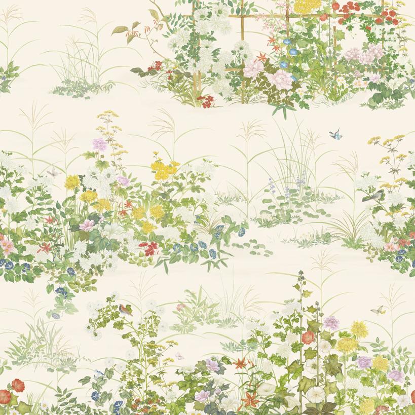 Purchase 126/7026 Scenic Flora, Natural White Botanical - Cole & Son Wallpaper