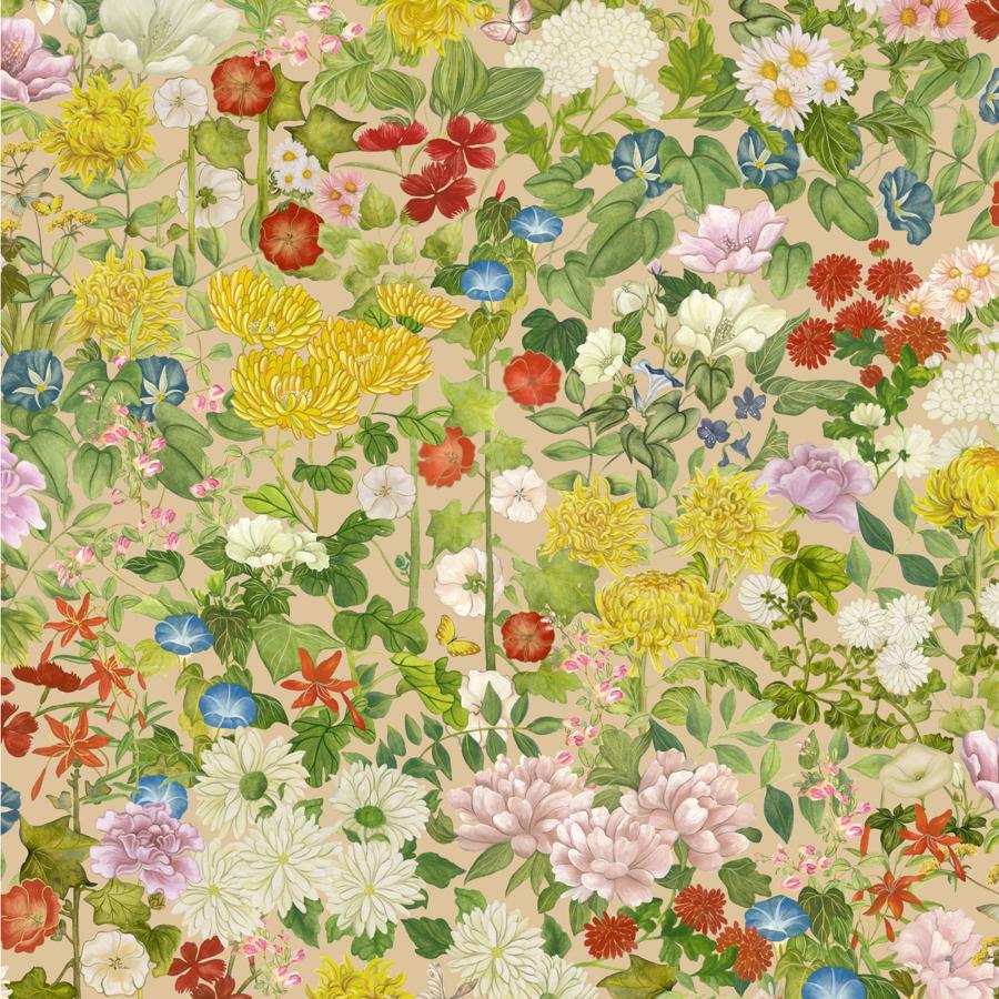 Purchase 126/8029 Flora Province, Taupe Botanical - Cole & Son Wallpaper