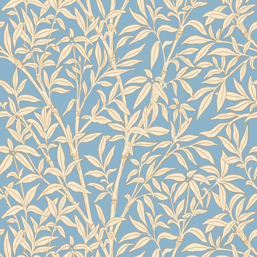 Purchase 127/1002 Bamboo Forest, Yellow/Blue Botanical - Cole & Son Wallpaper