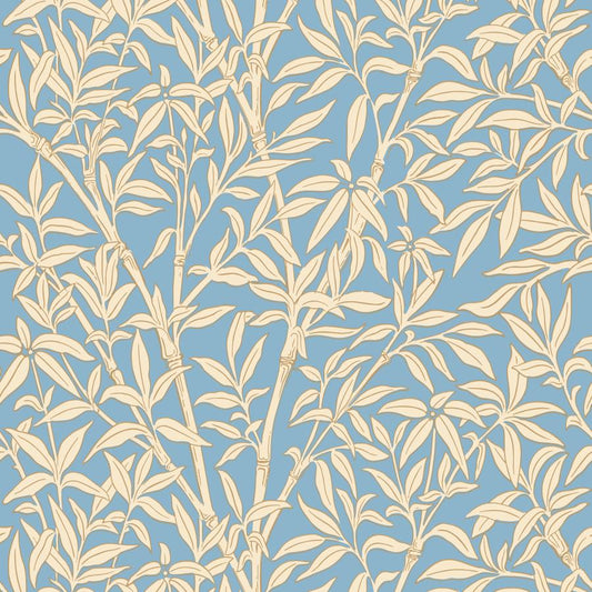 Purchase 127/1002 Bamboo Forest, Yellow/Blue Botanical - Cole & Son Wallpaper