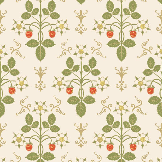 Purchase 127/2008 Strawberry, Poppy/Green Botanical - Cole & Son Wallpaper