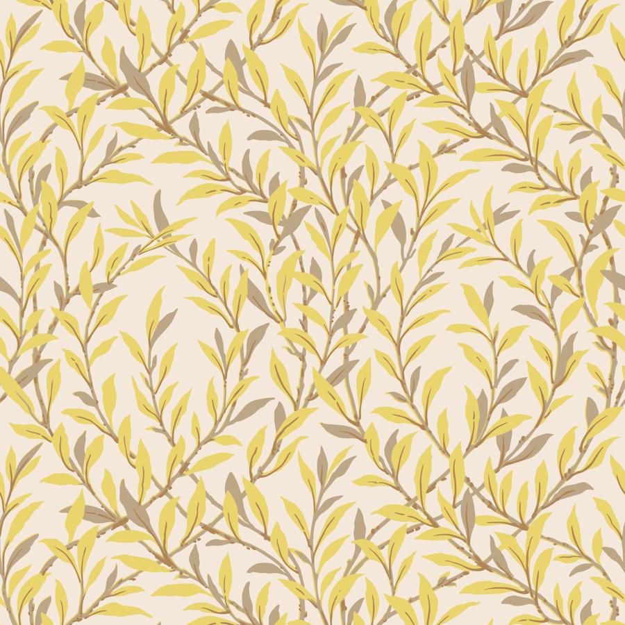 Purchase 127/7036 Willow Branch, Citrine/Stone Leaves - Cole & Son Wallpaper