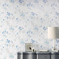 Purchase Phillip Jeffries Wallpaper - 9828, Blushing Blooms - Blue Petals 2