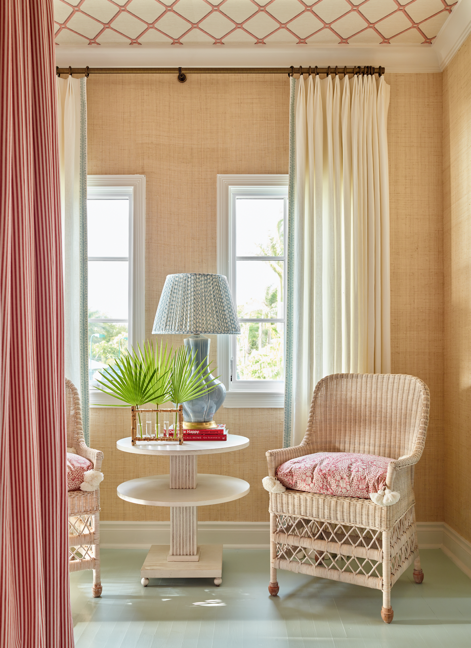Purchase 1313 Isles of Raffia Island Raffia Teal Hinterland Phillip Jeffries Wallpaper 1