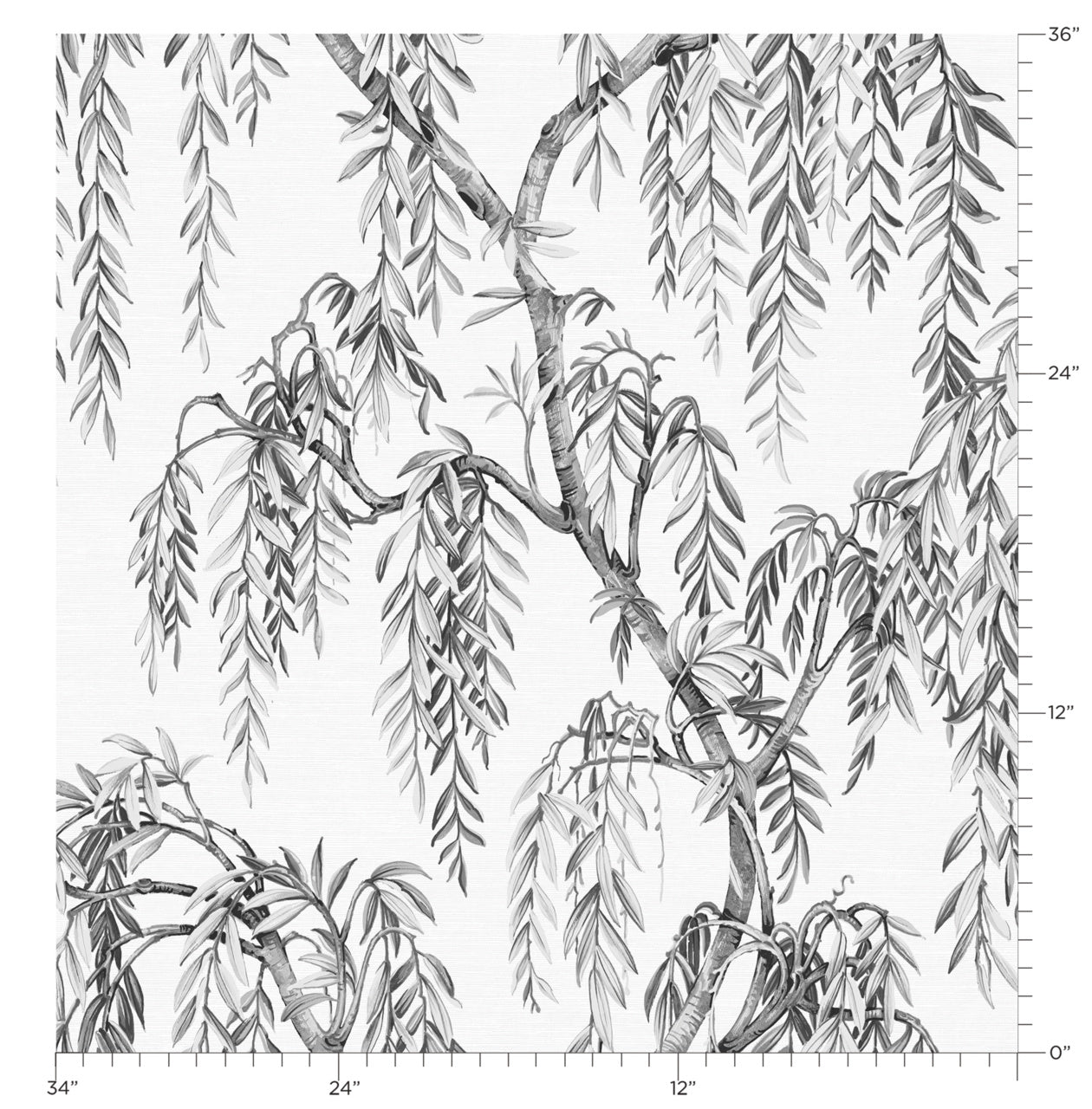 Purchase Phillip Jeffries Wallpaper - 27806, Whispering Willows - Blue Harmony 3