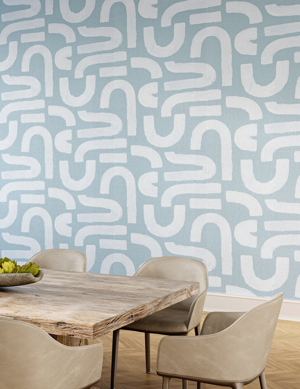 Purchase Phillip Jeffries Wallpaper - 10269, Curves - Mellow Flow 2