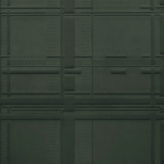 Purchase Phillip Jeffries Wallpaper - 28804, Lofted Lines - Lush Loden 