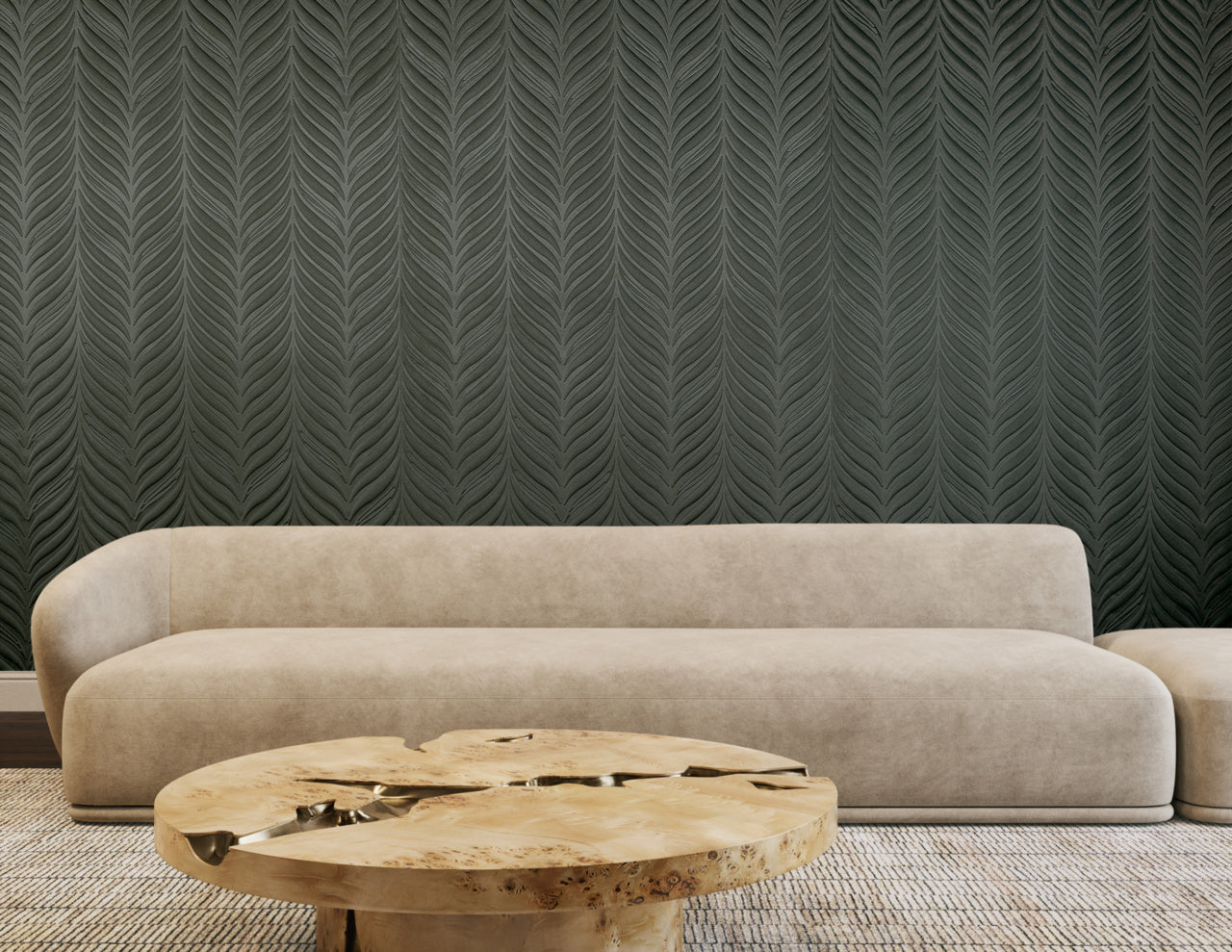Purchase Phillip Jeffries Wallpaper - 27902, Peaceful Plumes - Enchanted 2