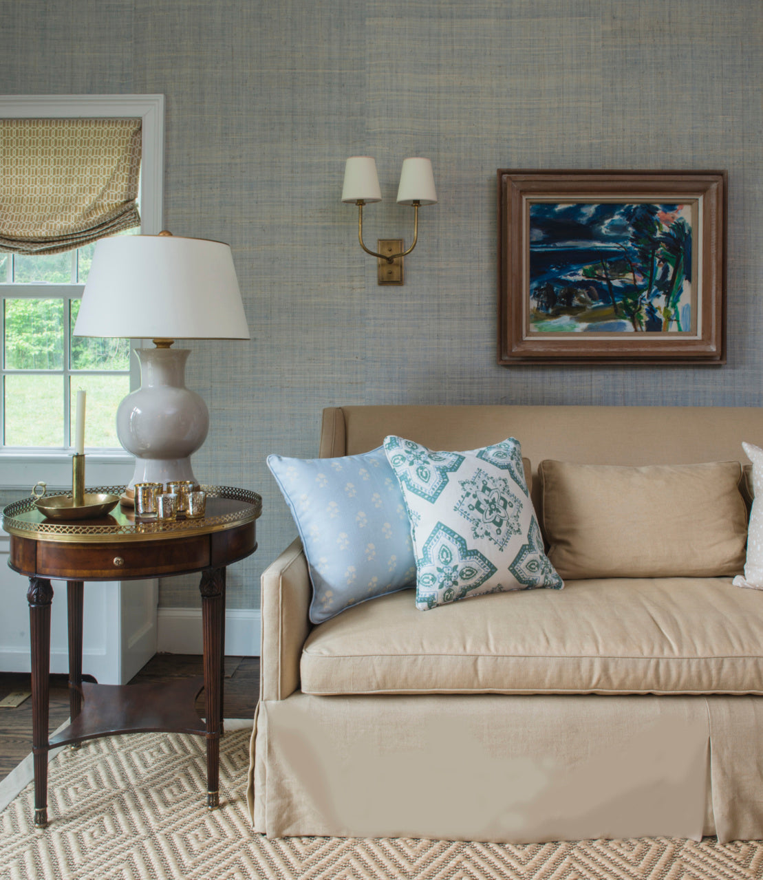 Purchase 1722 African Raffia Natural Large Weave Phillip Jeffries Wallpaper 1