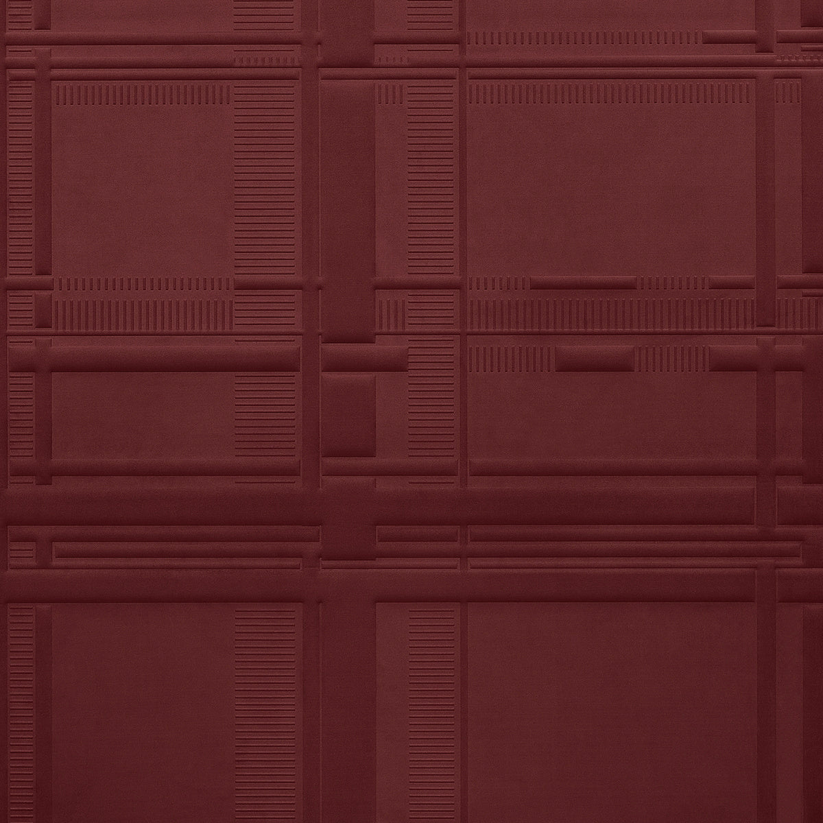 Purchase Phillip Jeffries Wallpaper - 28805, Lofted Lines - Deep Carmine 