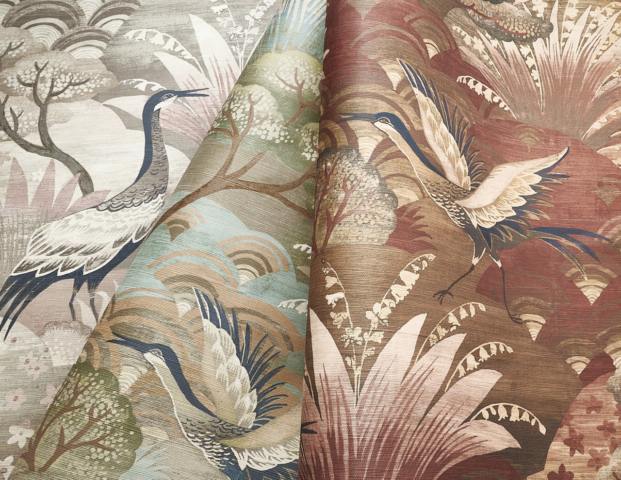 Purchase Phillip Jeffries Wallpaper - 35601, Fable - Glimmer On Vinyl Metalworks1