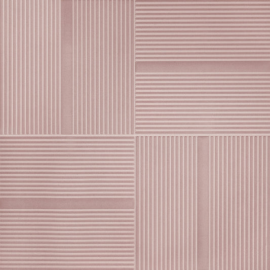 Purchase Phillip Jeffries Wallpaper - 10189, Tufted Tiles - Blushing 
