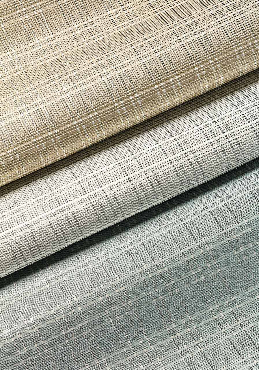 Purchase Phillip Jeffries Wallpaper - 9600, Twilight Weave - Gleaming Grey 1