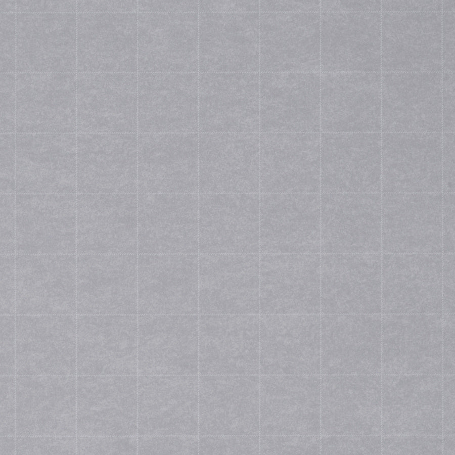 Purchase 2148 Vinyl Savile Suiting Plaid White on Grey Phillip Jeffries Wallpaper