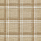 Purchase Phillip Jeffries Wallpaper - 10729, Prairie Plaid - White On Camel 