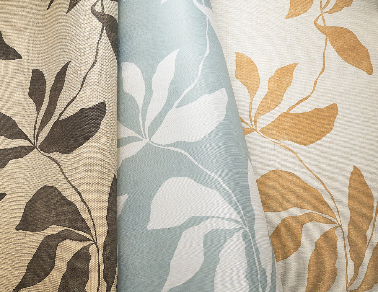 Purchase Phillip Jeffries Wallpaper - 40202, Desert Ivy - Sunbaked Grove On Tranquil Weave1