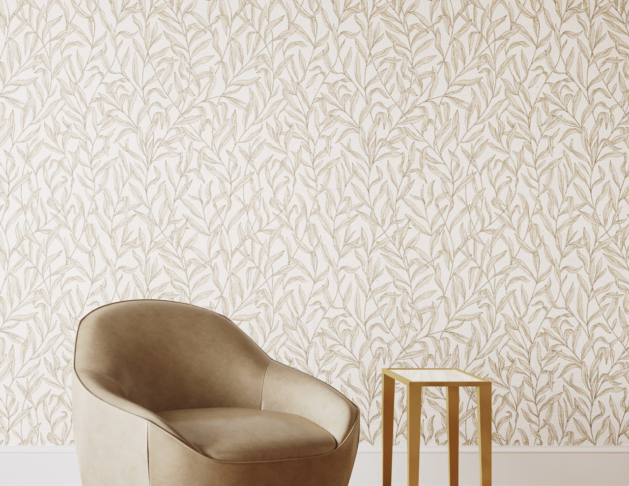 Purchase Phillip Jeffries Wallpaper - 26000, Walk In The Park - Beige Bliss 2