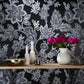 Purchase 7493 Bohemia Graphite On Ebony Glazed Abaca Phillip Jeffries Wallpaper 1