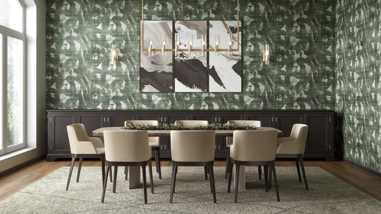 Purchase 1121 Broad Strokes Glazing Emerald Phillip Jeffries Wallpaper 2