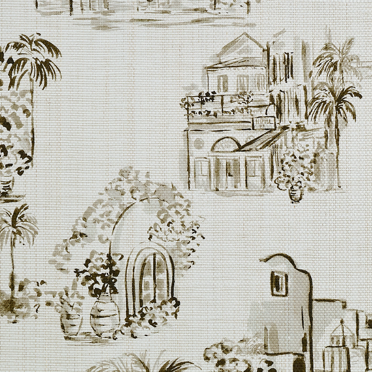 Purchase Phillip Jeffries Wallpaper - 28902, Toulouse Toile - Saharan Sands 