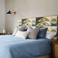 Purchase 5987 Saint Germain Hemp II Silver On Blue Phillip Jeffries Wallpaper 1