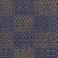 Purchase 1361 Vinyl Wicker Checked Namaste Blue Phillip Jeffries Wallpaper