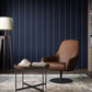 Purchase Phillip Jeffries Wallpaper - 10716, Jackson Stripe - White On Navy 2